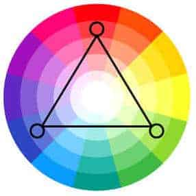 Jak vybrat barvy pro web 14 triadicka barevna kombinace