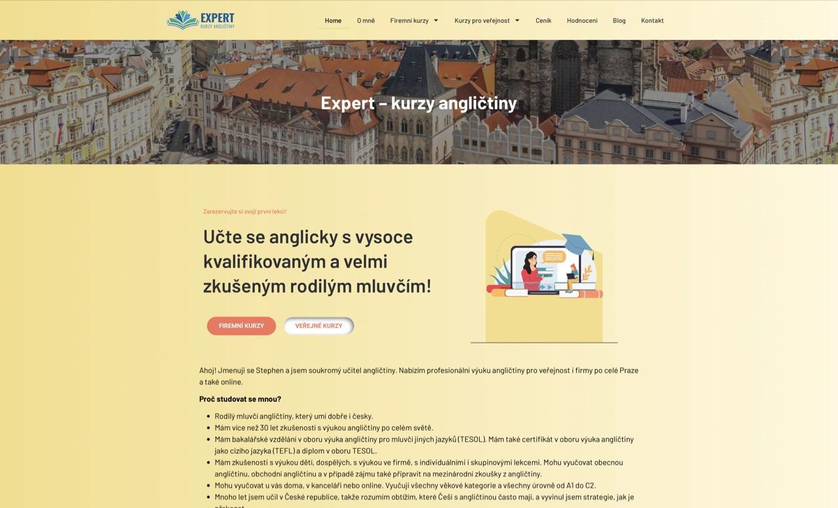 kurzy anglictiny