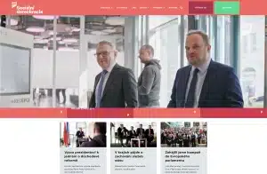 SOCDEM – ukázka tvorby webu